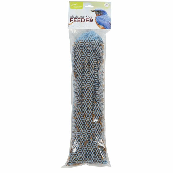 Pacific Bird & Supply Co FILLED MEALWORM SOCK FEEDER 2 PIECE PB-0117